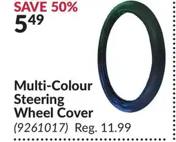 Princess Auto Multi-Colour Steering Wheel Cover offer