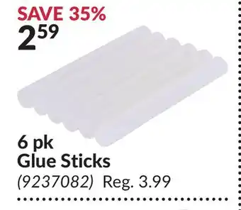 Princess Auto 6 pk Glue Sticks offer