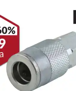 Princess Auto FNPT Zinc Couplers offer