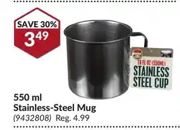 Princess Auto 550 ml Stainless-Steel Mug offer