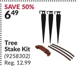 Princess Auto Tree Stake Kit offer