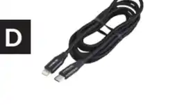Princess Auto USB-C to Lightning Braided Charge-and-Sync Cables- 6 ft offer
