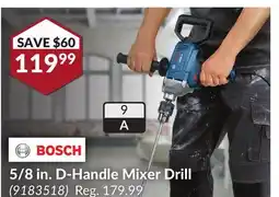 Princess Auto 5/8 in. D-Handle Mixer Drill offer