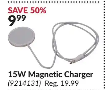 Princess Auto 15W Magnetic Charger offer