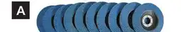 Princess Auto 10 pc Flap Disc Sets offer