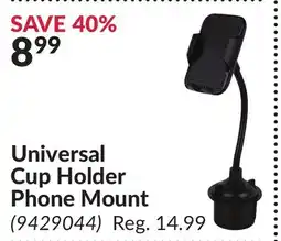 Princess Auto Universal Cup Holder Phone Mount offer