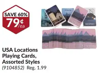 Princess Auto USA Locations Playing Cards offer