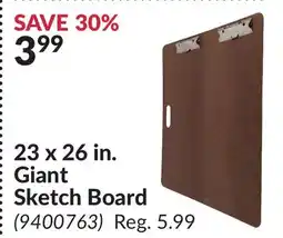 Princess Auto 23 x 26 in. Giant Sketch Board offer