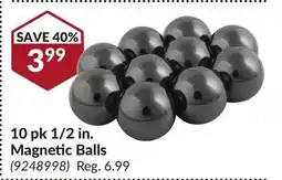 Princess Auto 10 pk 1/2 in. Magnetic Balls offer