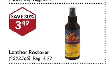 Princess Auto Leather Restorer offer