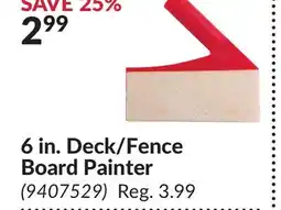 Princess Auto 6 in. Deck/Fence Board Painter offer