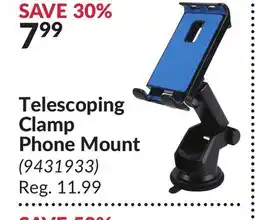 Princess Auto Telescoping Clamp Phone Mount offer