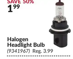 Princess Auto Halogen Headlight Bulb offer