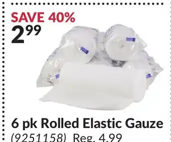 Princess Auto 6 pk Rolled Elastic Gauze offer