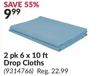 Princess Auto 2 pk 6 x 10 ft Drop Cloths offer