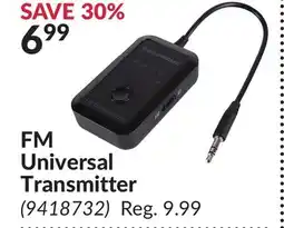 Princess Auto FM Universal Transmitter offer