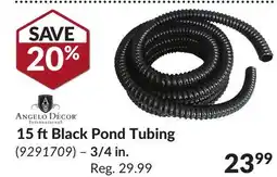 Princess Auto ANGELO DECOR 15 ft Black Pond Tubing offer