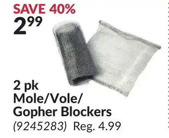 Princess Auto 2 pk Mole/Vole/Gopher Blockers offer