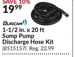 Princess Auto 1-1/2 in. x 20 ft Sump Pump Discharge Hose Kit offer