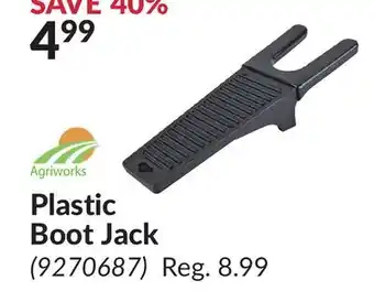 Princess Auto Plastic Boot Jack offer