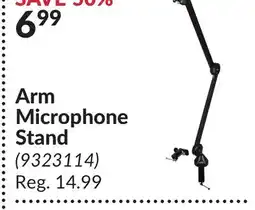 Princess Auto Arm Microphone Stand offer