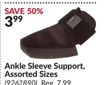 Princess Auto Ankle Sleeve Support, Assorted Sizes offer