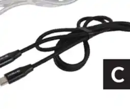 Princess Auto USB-C to USB-C 100W Braided Charging Cables, Assorted Colours offer