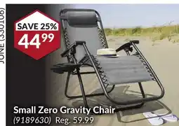 Princess Auto Small Zero Gravity Chair offer
