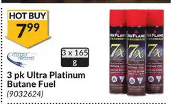 Princess Auto 3 pk Ultra Platinum Butane Fuel offer