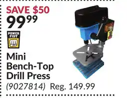 Princess Auto Mini Bench-Top Drill Press offer