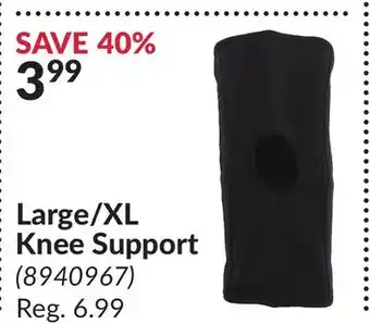 Princess Auto Large/XL Knee Support offer