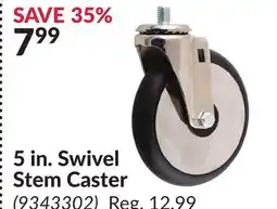 Princess Auto 5 in. Swivel Stem Caster offer
