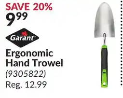 Princess Auto Ergonomic Hand Trowel offer