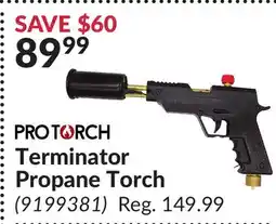 Princess Auto Terminator Propane Torch offer
