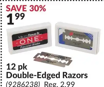 Princess Auto 12 pk Double-Edged Razors offer