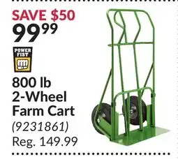 Princess Auto 800 lb 2-Wheel Farm Cart offer
