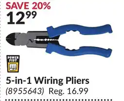 Princess Auto 5-in-1 Wiring Pliers offer