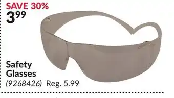 Princess Auto Safety Glasses offer
