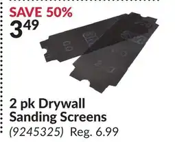 Princess Auto 2 pk Drywall Sanding Screens offer