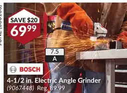Princess Auto 4-1/2 in. Electric Angle Grinder offer