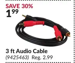 Princess Auto 3 ft Audio Cable offer