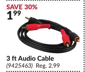 Princess Auto 3 ft Audio Cable offer