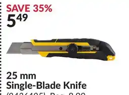 Princess Auto 25 mm Single-Blade Knife offer
