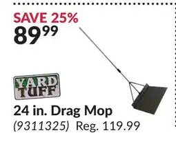 Princess Auto 24 in. Drag Mop offer