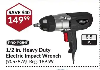 Princess Auto 1/2 in. Heavy Duty Electric Impact Wrench offer