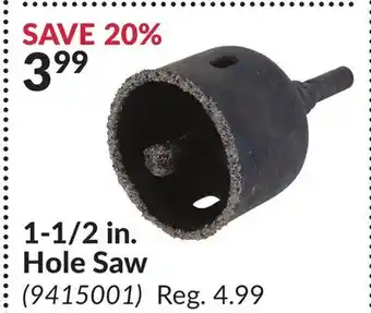 Princess Auto 1-1/2 in. Hole Saw offer