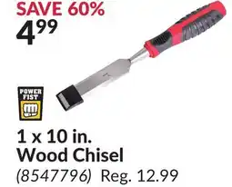 Princess Auto 1 x 10 in. Wood Chisel offer