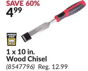 Princess Auto 1 x 10 in. Wood Chisel offer