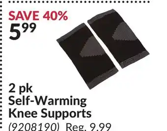 Princess Auto 2 pk Self-Warming Knee Supports offer