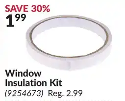 Princess Auto Window Insulation Kit offer